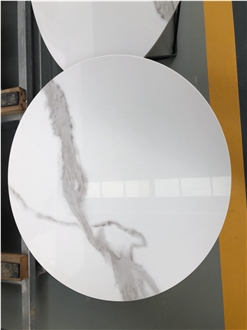 Factory Direct Solid Surface Sintered Stone Table Tops