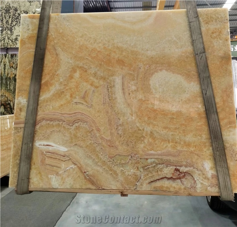 Honey Yellow Onyx Slabs