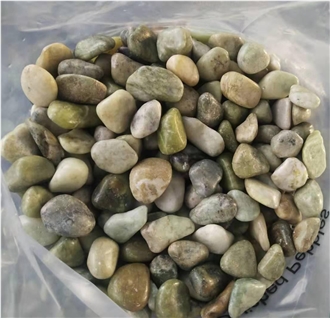 Polished Jade Green Pebbles (Well Selected)