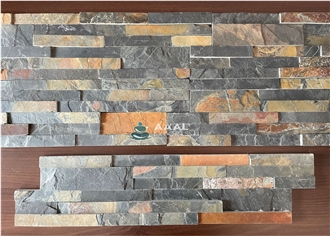 Jack Multicolor Slate 6X24 Ledge Stone