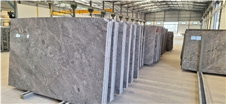 Atlantic Grey Marble Slabs