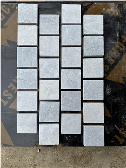 Grey And White Cobble Stone Veneer, Paving Stone