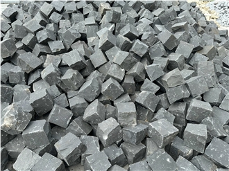 Grey Basalt Cubic Stone, Cobbles Stone
