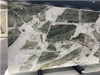 Super Crystal Jade Quartzite Slabs
