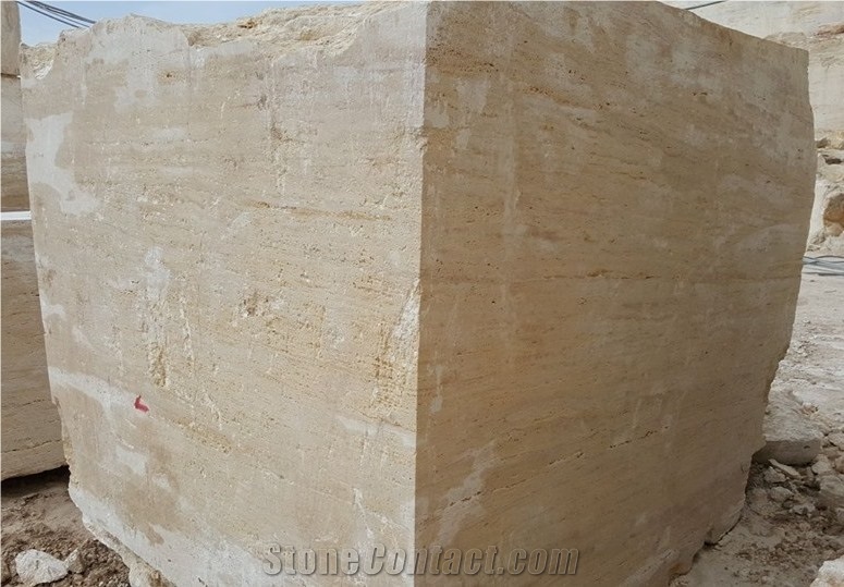 Light Travertine Blocks