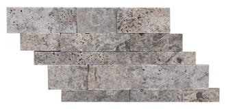 Travertine Ledger Panel Split Wall Stone