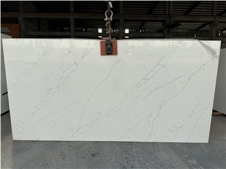 Hot Sale V208 Calacatta Extra Quartz Slabs