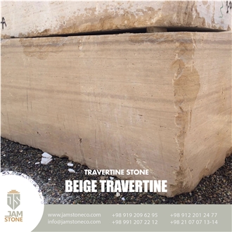Classic Beige Travertine Blocks