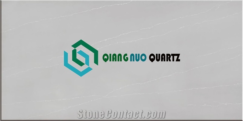 Grey Classic Calacatta Quartz Polishing Kitchen Countertop