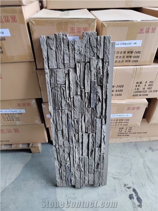 Cultured Stone Veneer-  Faux Stone Wall Panels