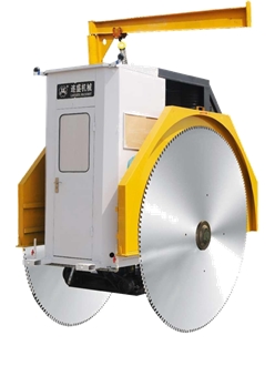Double Blade Quarry Machine