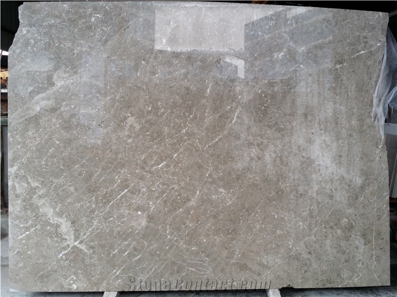 Khaki Grey Marble Slabs