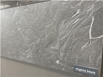 Virginia Black Granite Polished Slabs