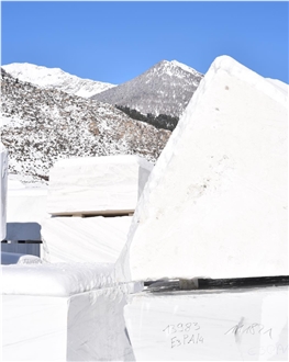 Bianco Lasa Marble Blocks