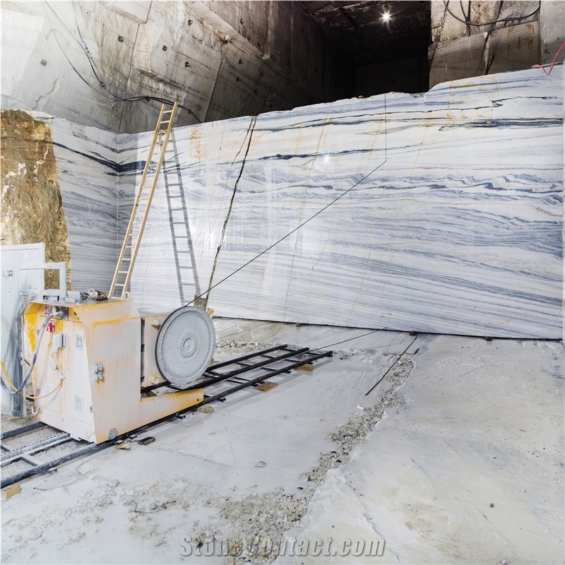 Bianco Lasa Marble Quarry