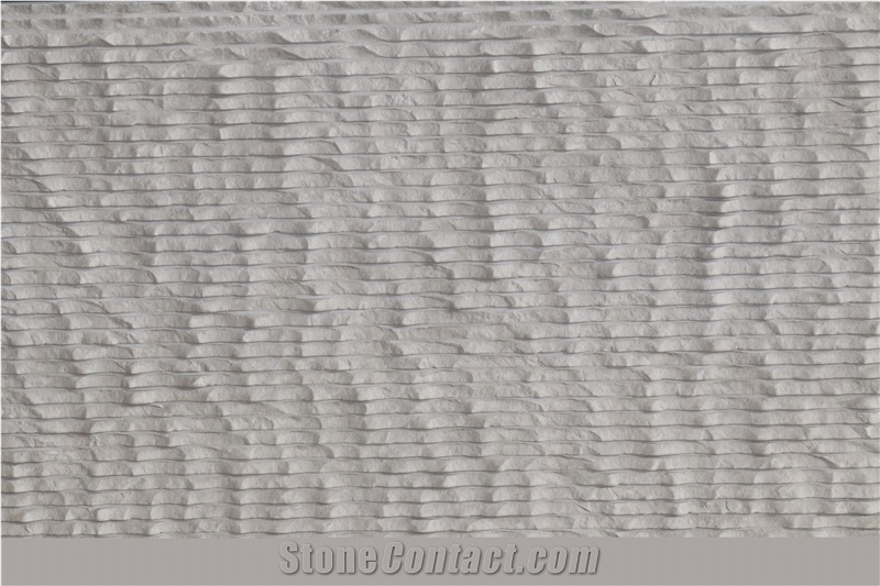 Gohare / Gohara Limestone Cut-Broken & Brushed Wall Tiles