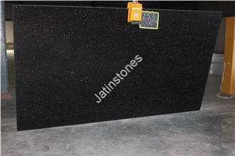 Black Galaxy Granite Tile & Slabs