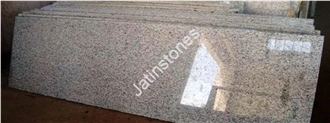 Coral Shade White Granite Slabs