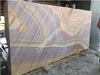 Rainbow Sandstone Slabs & Tiles
