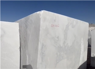 Namibia White Oyster Marble Blocks