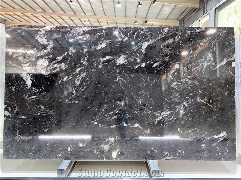 Black Cosmic Granite Slab