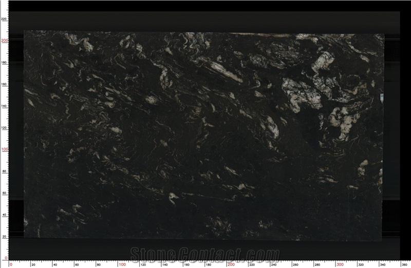 Black Cosmic Granite Slab