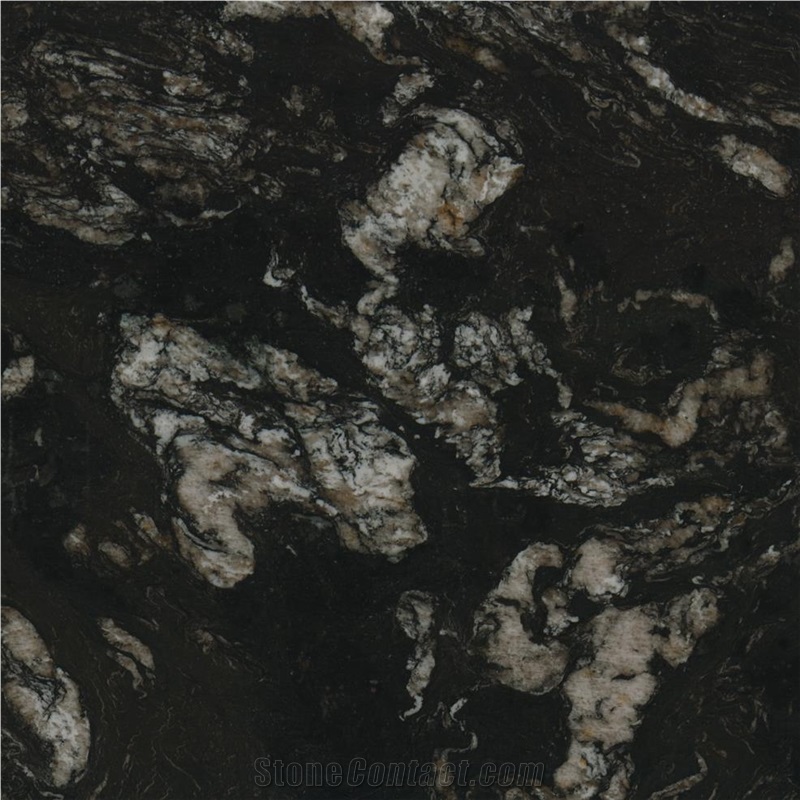 Black Cosmic Granite Tile