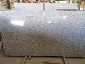 G623 Gangsaw Slab Polished Granite White Color Slabs