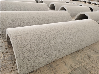 White Granite G655 Hollow Column Panels