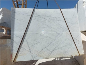 White Spider Crystal Marble Blocks