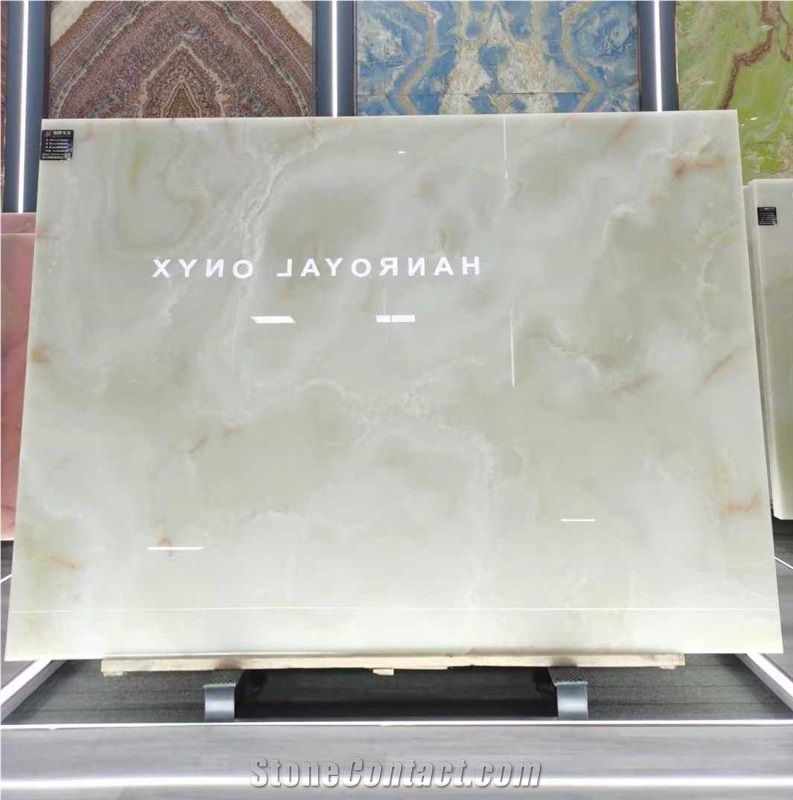 Cheaper Light Green Onyx  Slabs