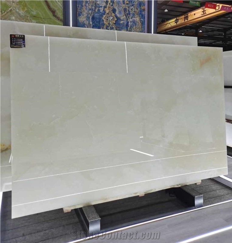 Cheaper Light Green Onyx  Slabs