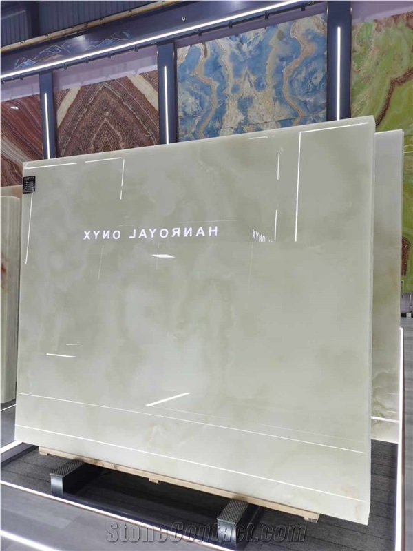 Cheaper Light Green Onyx  Slabs