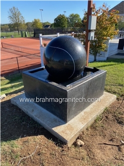 Granite Ball Floating Sphere Fountain