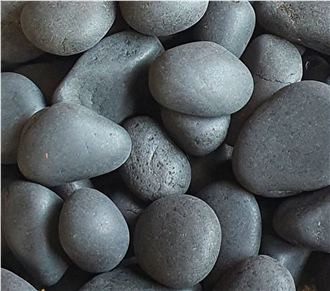 Natural Beach Pebbles Collected From Ocean Of Borneo Island