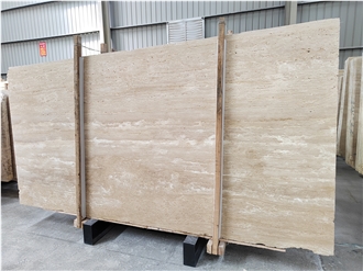 Beige Travertine/ Bulgari Cave Stone Slabs