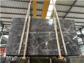 Hermes Dark Gray Marble Slabs