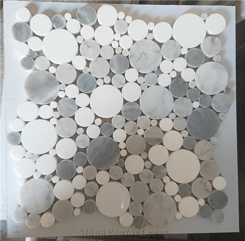 Colorful Penny Mosaic Tiless