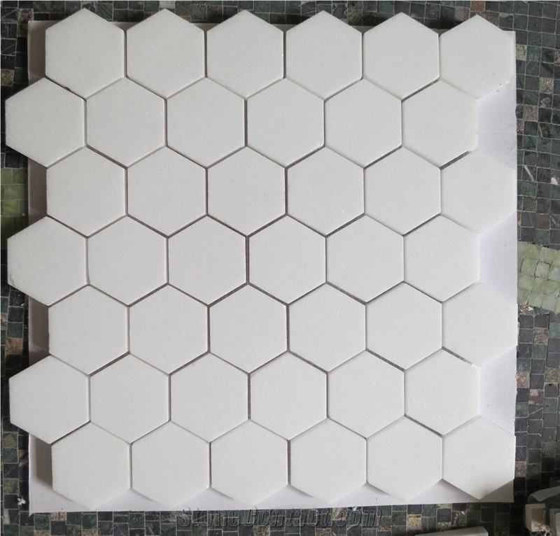 White Marble Mosaic Tiles