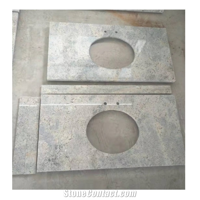 Kashmir White Granite Kitchen Bar Tops