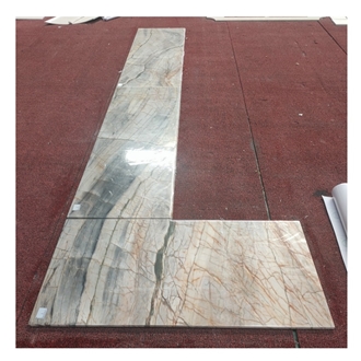 Polished Da Vinci Quartzite Kitchen Countertop