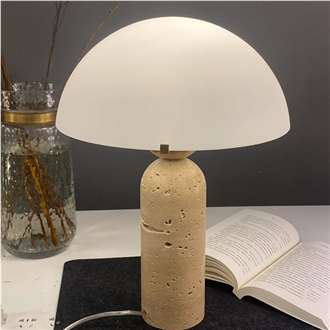 Travertine Stone Lamp Home Decor Products