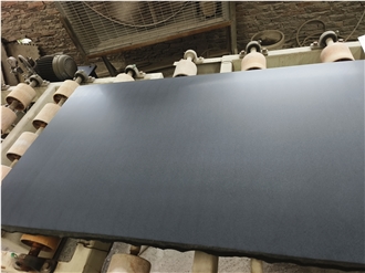 Black Basalt Slab Floor Tile