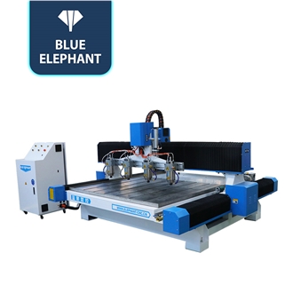 Multi Head Stone CNC Machine 3D Stone Carving Machine With 4 Spindles