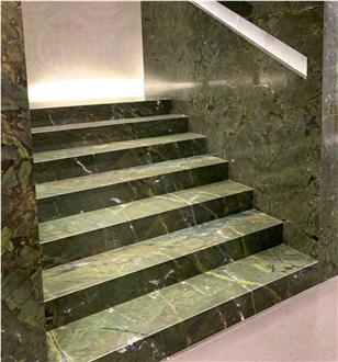 Green Peace Quartzite Stair Steps And Risers