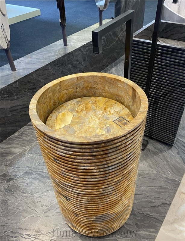 Via Appia Quartzite Wash Basin