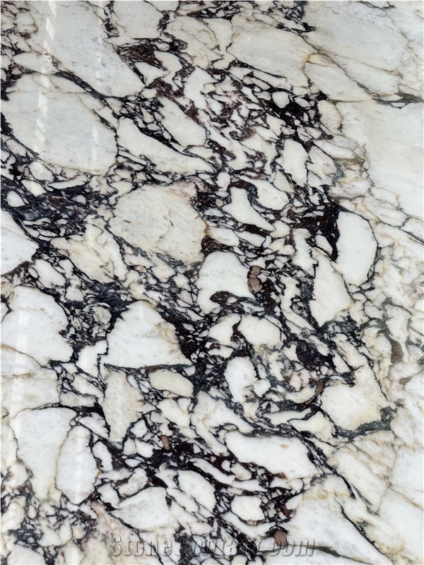 Luxury Marble Island Italy Marble Calacatta Viola Countertop