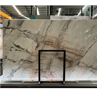 Four Season Pink Natural Marble Slab 20Mm Tiles