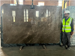 Iran Brown Marble Slabs - Bronze Armani Marble Slabs