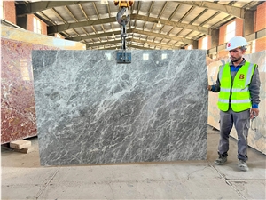 Iran Grey Marble Slabs - THUNDER